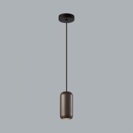 Odeon light 5060/1D PENDANT ODL24 313 коричн./черный/металл Подвес GU10 LED 4W COCOON  - 4 купить